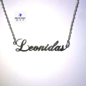 Leonidas Custom Name Necklace