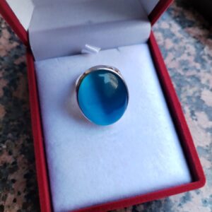 Rings Blue  Cat s eye