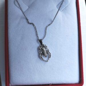 Insects Necklaces pendants  stainless steel chain
